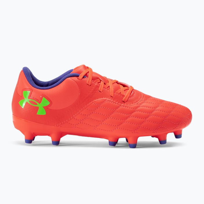 Under Armour παιδικά ποδοσφαιρικά παπούτσια Magnetico Select JR 3.0 FG beta/μαύρο/πράσινη οθόνη 2