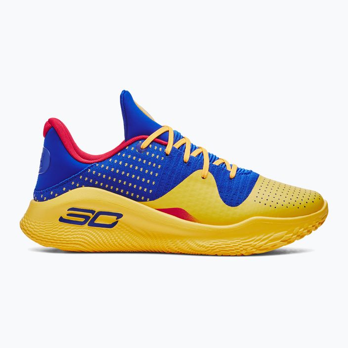 Under Armour Curry 4 Low Flotro team royal/taxi/team royal παπούτσια μπάσκετ 9