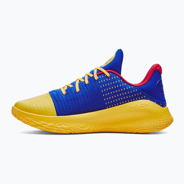 Under Armour Curry 4 Low Flotro team royal/taxi/team royal παπούτσια μπάσκετ 10