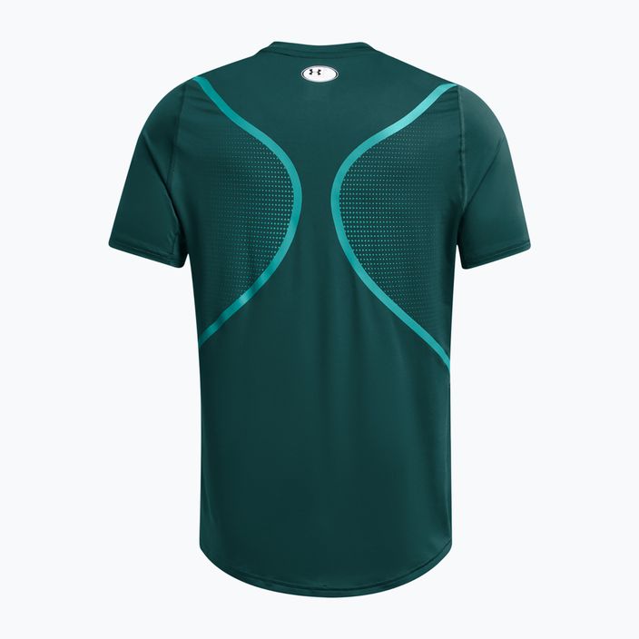 Under Armour ανδρικό μπλουζάκι προπόνησης HG Armour FTD Graphic hydro teal/circuit teal 4
