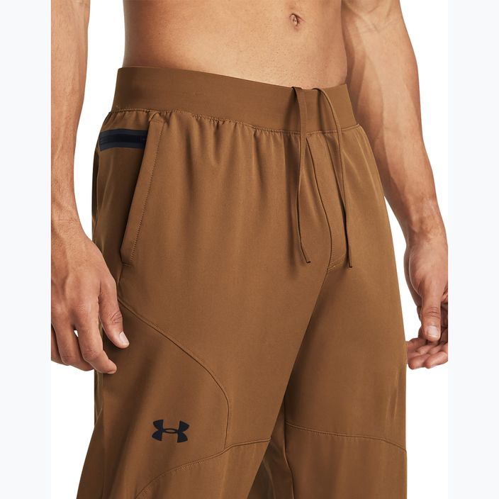 Under Armour Unstoppable Joggers ανδρικό παντελόνι προπόνησης tundra/μαύρο 3