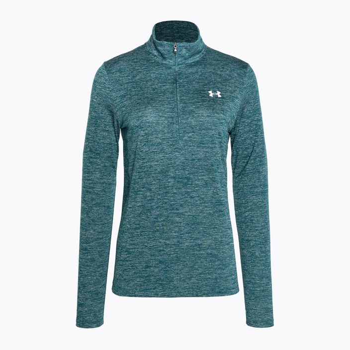 Γυναικείο φούτερ Under Armour Tech 1/2 Zip-Twist hydro teal/λευκό 3