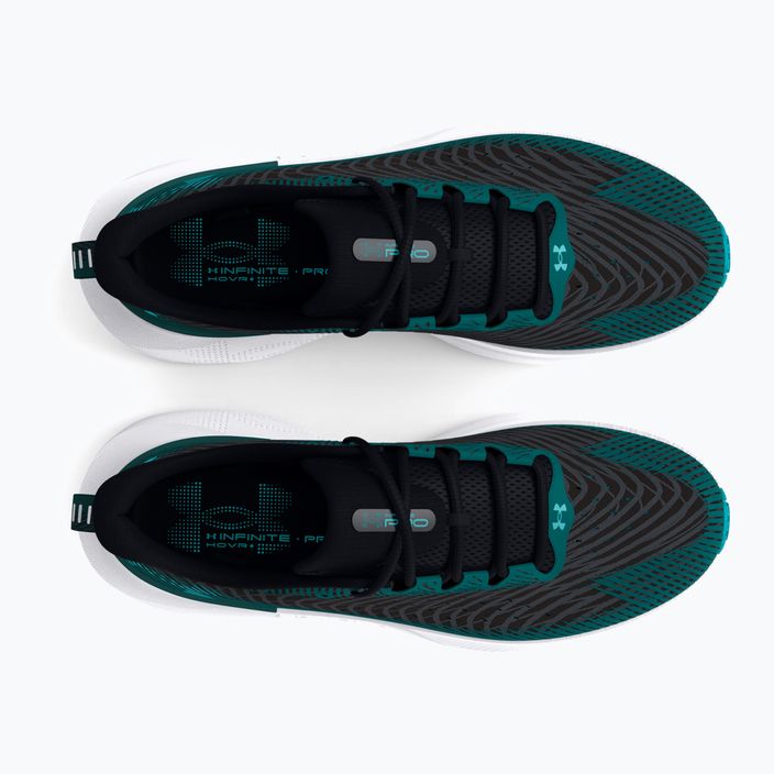 Under Armour Infinite Pro ανδρικά παπούτσια για τρέξιμο μαύρο/υδροχρώμιο/κυκλικό χρώμα 11