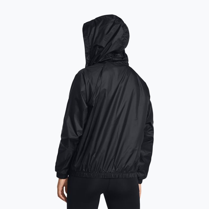 Γυναικείο μπουφάν Under Armour Sport Windbreaker μαύρο/λευκό 2