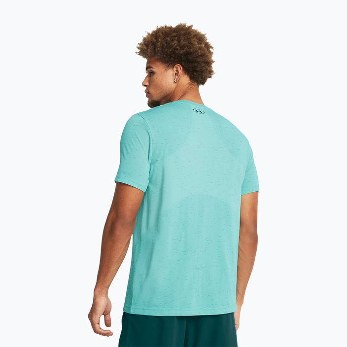 Ανδρικό t-shirt Under Armour Vanish Seamless radial turquoise/hydro teal 3
