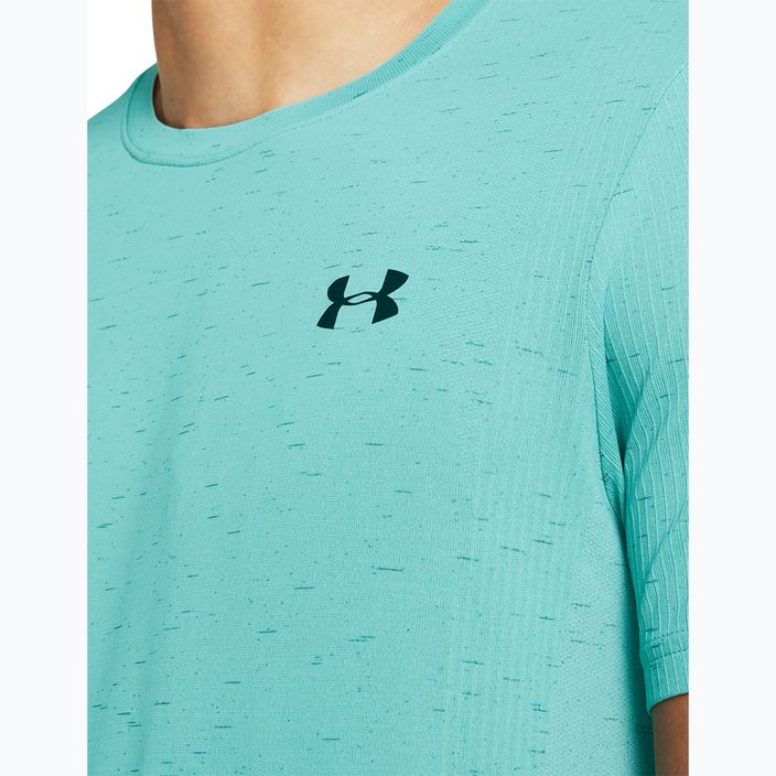 Ανδρικό t-shirt Under Armour Vanish Seamless radial turquoise/hydro teal 4