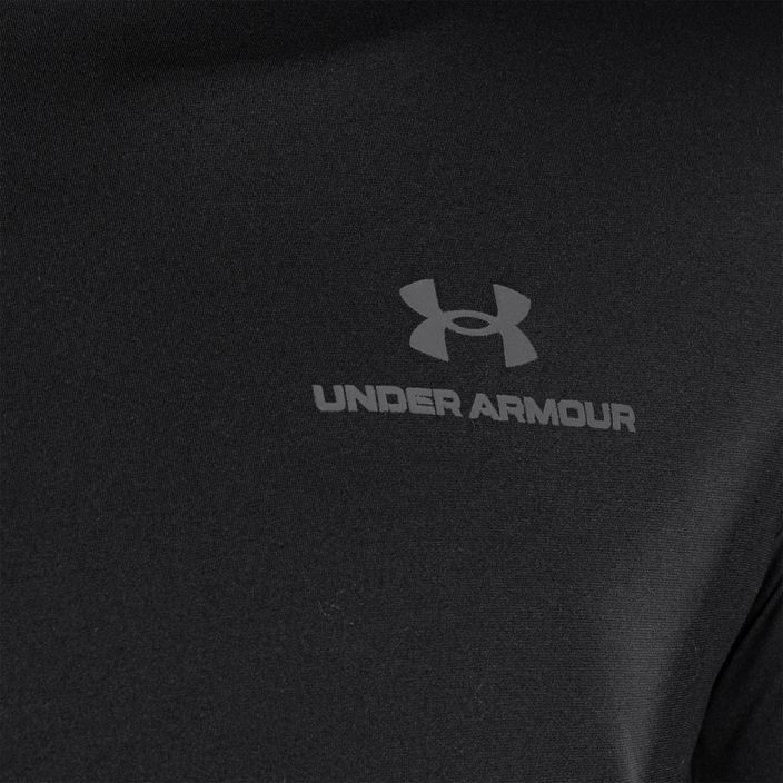 Under Armour Rush Energy ανδρικό μπλουζάκι προπόνησης μαύρο/μαύρο 3