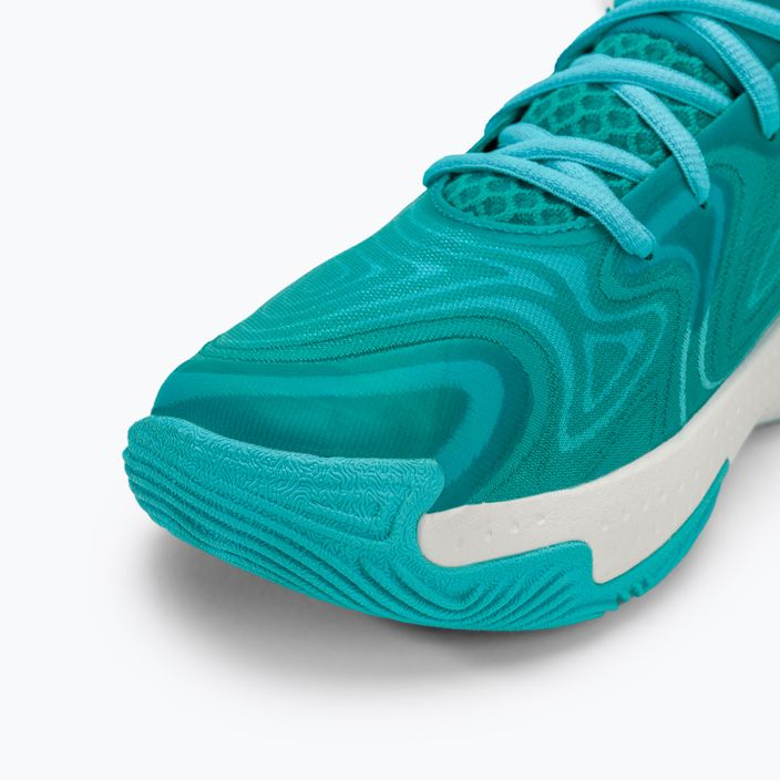 Under Armour Spawn 6 circuit teal/sky blue/white παπούτσια μπάσκετ 7