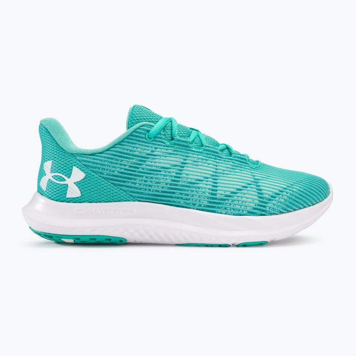 Under Armour Charged Speed Swift γυναικεία παπούτσια τρεξίματος radial turquoise/circuit teal/white 2