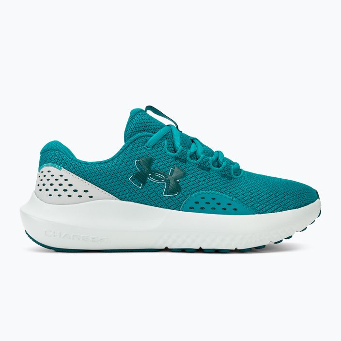 Ανδρικά αθλητικά παπούτσια Under Armour Charged Surge 4 circuit teal/halo gray/hydro teal running shoes 2