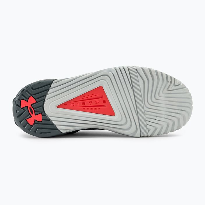 Under Armour γυναικεία παπούτσια προπόνησης TriBase Reign 6 pitch gray/gray void/rush red 4