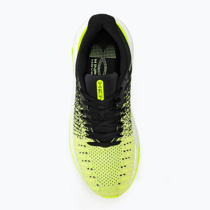 Under Armour Infinite Elite ανδρικά αθλητικά παπούτσια για τρέξιμο μαύρο/κίτρινο ηχητικό/κίτρινο υψηλής ορατότητας 5