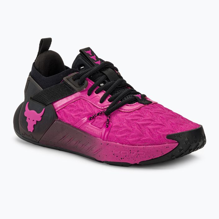 Under Armour Project Rock 6 γυναικεία παπούτσια προπόνησης astro pink/μαύρο/astro pink