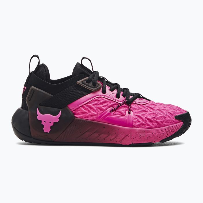 Under Armour Project Rock 6 γυναικεία παπούτσια προπόνησης astro pink/μαύρο/astro pink 9