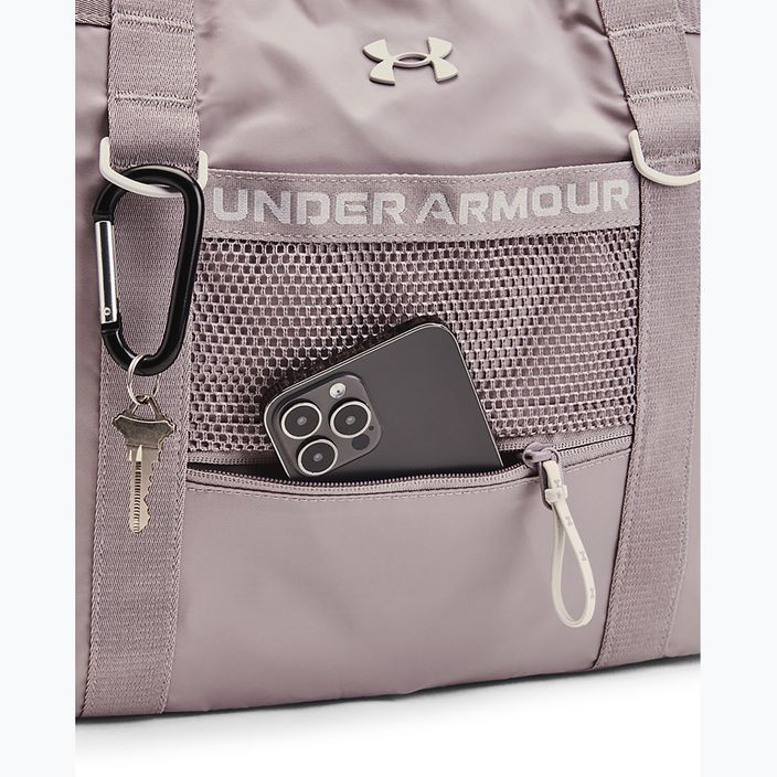 Under Armour Studio γυναικεία τσάντα 21.75 l τετράγωνο γκρι/γκρι ύλη 5