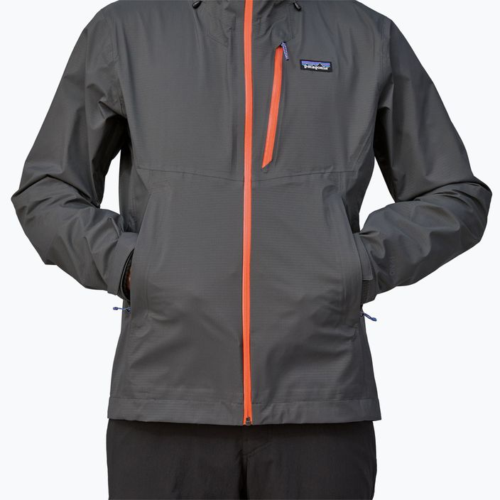 Ανδρικό αδιάβροχο μπουφάν Patagonia Granite Crest Rain forge grey 4