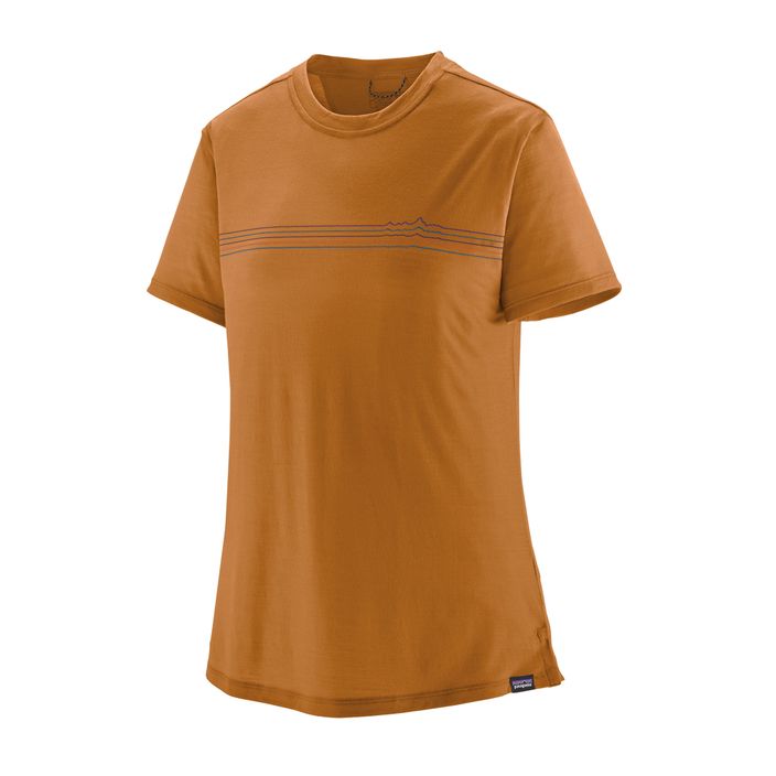 Γυναικείο Patagonia Cap Cool Merino Blend Graphic Shirt fitz roy fader/golden caramel 2