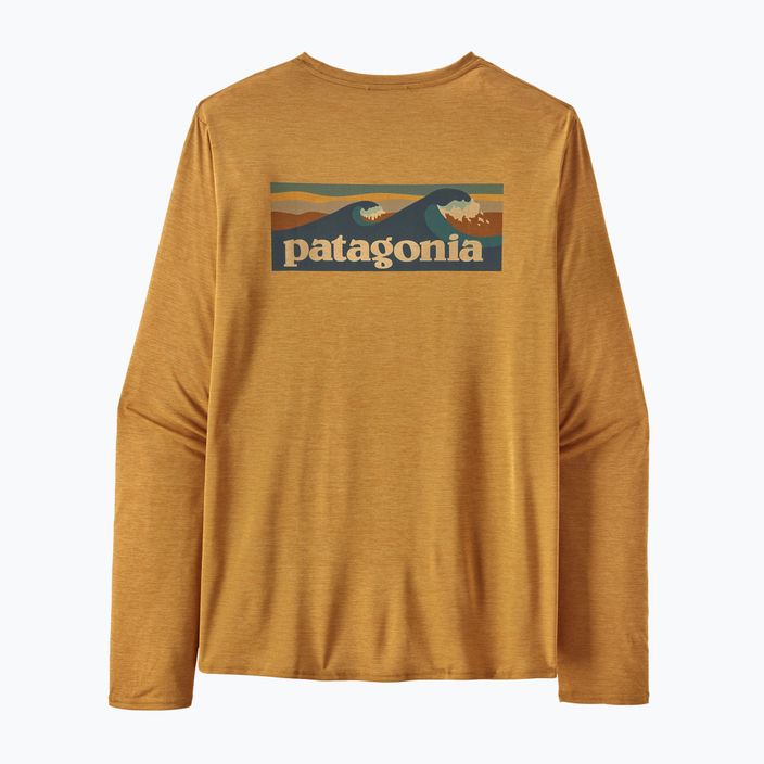 Ανδρικό Patagonia Cap Cool Daily Graphic Shirt-Waters trekking μακρυμάνικο pufferfish χρυσό x-dye 4