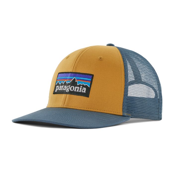Patagonia P-6 Logo Trucker καπέλο μπέιζμπολ pufferfish χρυσό 2