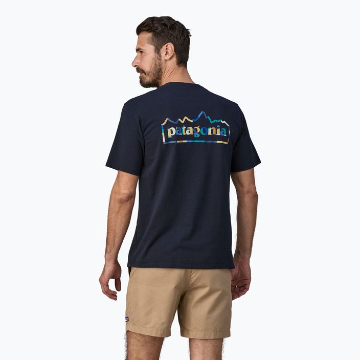 Ανδρικό μπλουζάκι Patagonia Unity Fitz Responsibili new navy 2