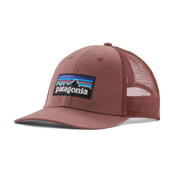 Καπέλο μπέιζμπολ Patagonia P-6 Logo LoPro Trucker dulse mauve 2