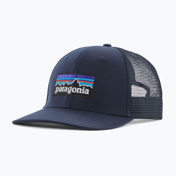 Patagonia P-6 Logo Trucker ναυτικό καπέλο