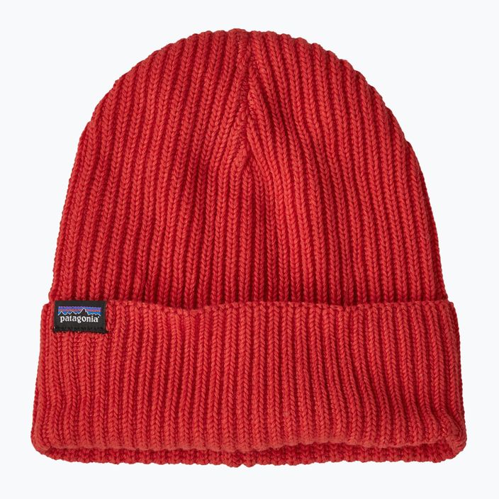 Patagonia Fishermans Rolled Beanie χειμερινό καπέλο madder red