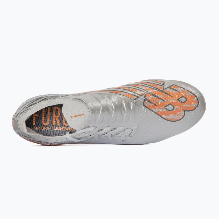 Ανδρικά ποδοσφαιρικά παπούτσια New Balance Furon V7 Pro SG ασημί 12