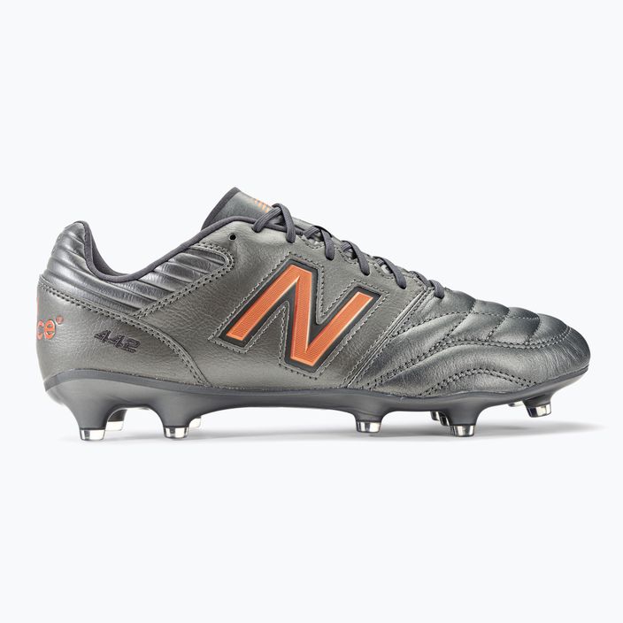 Ανδρικές μπότες ποδοσφαίρου New Balance 442 V2 Pro FG ασημί 2