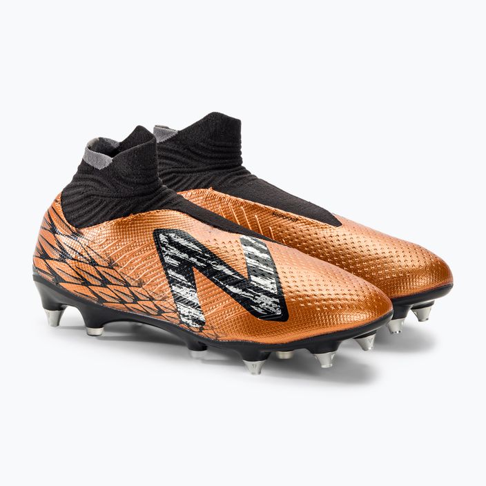 New Balance Tekela V4 Pro SG copper ανδρικές μπότες ποδοσφαίρου 4