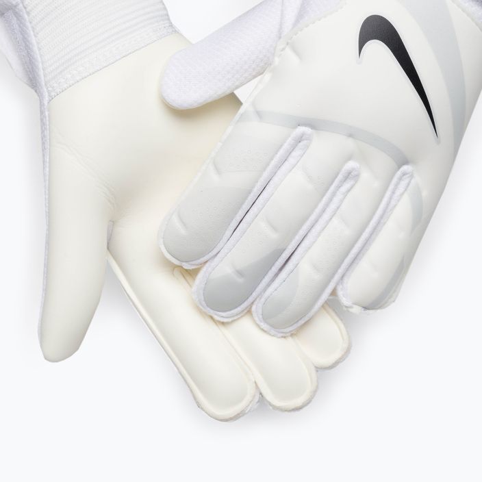 Παιδικά γάντια τερματοφύλακα Nike Match λευκό/καθαρό λευκό/μαύρο 3
