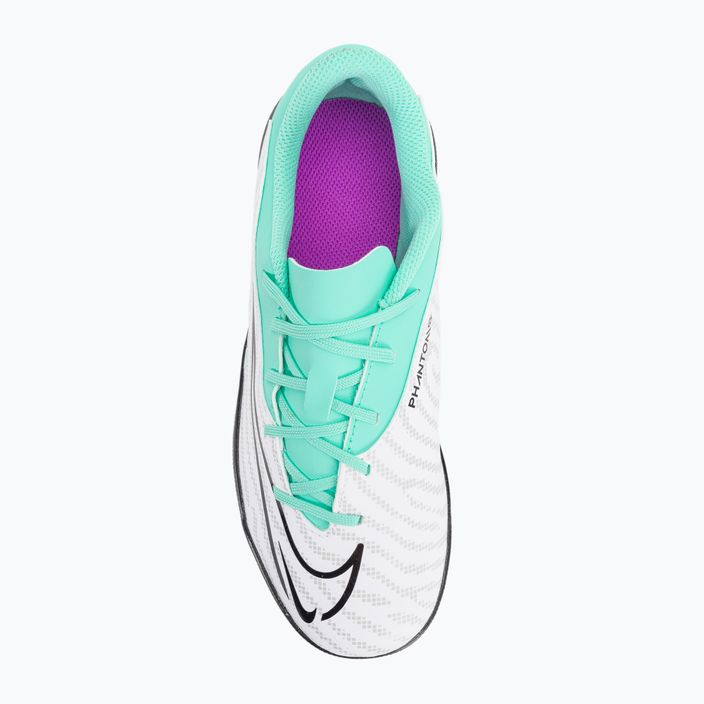 Παιδικά ποδοσφαιρικά παπούτσια Nike JR Phantom GX Club TF hyper turquoise/fuchsia dream/white/black 6