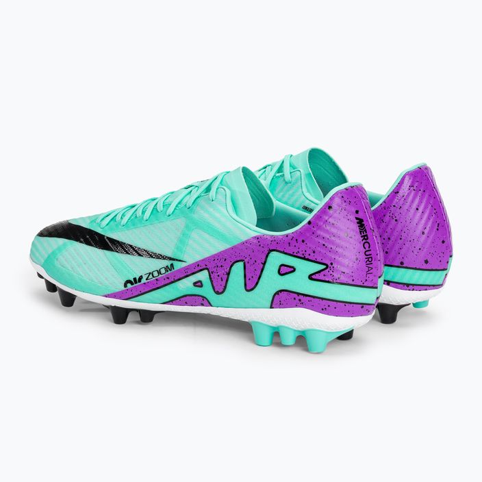 Ανδρικά ποδοσφαιρικά παπούτσια Nike Mercurial Vapor 15 Academy AG hyper turquoise/μαύρο/ άσπρο/ φούξια όνειρο 3