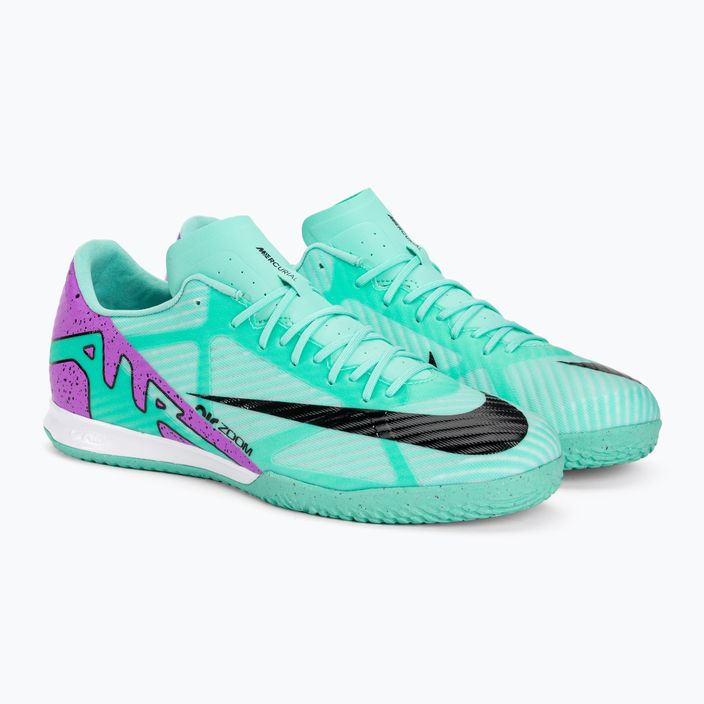 Ανδρικά ποδοσφαιρικά παπούτσια Nike Mercurial Vapor 15 Academy IC hyper turquoise/μαύρο/ άσπρο/ φούξια όνειρο 4