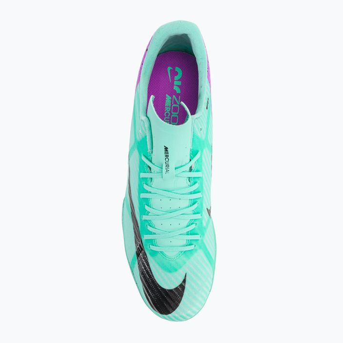 Ανδρικά ποδοσφαιρικά παπούτσια Nike Mercurial Vapor 15 Academy IC hyper turquoise/μαύρο/ άσπρο/ φούξια όνειρο 6