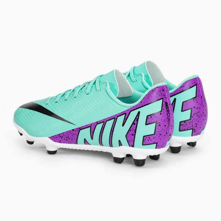 Παιδικά ποδοσφαιρικά παπούτσια Nike JR Mercurial Zoom Vapor 15 FG/MG hyper turquoise/μαύρο/λευκό/φούξια όνειρο 3