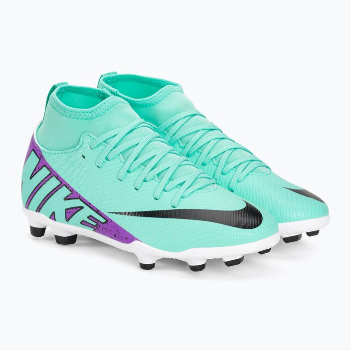 Παιδικά ποδοσφαιρικά παπούτσια Nike Jr Mercurial Superfly 9 Club FG/MG hyper turquoise/μαύρο/λευκό/φούξια όνειρο 4
