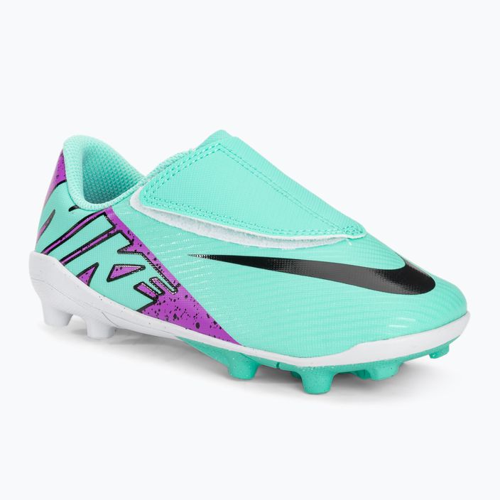 Παιδικά ποδοσφαιρικά παπούτσια Nike JR Mercurial Vapor 15 Club MG hyper turquoise/μαύρο/ άσπρο/ φούξια όνειρο