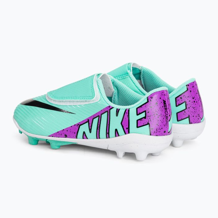 Παιδικά ποδοσφαιρικά παπούτσια Nike JR Mercurial Vapor 15 Club MG hyper turquoise/μαύρο/ άσπρο/ φούξια όνειρο 3