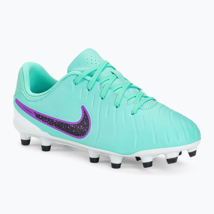 Nike Jr Legend 10 Academy FG/MG παιδικά ποδοσφαιρικά παπούτσια hyper turquoise/fuchsia dream/μαύρο