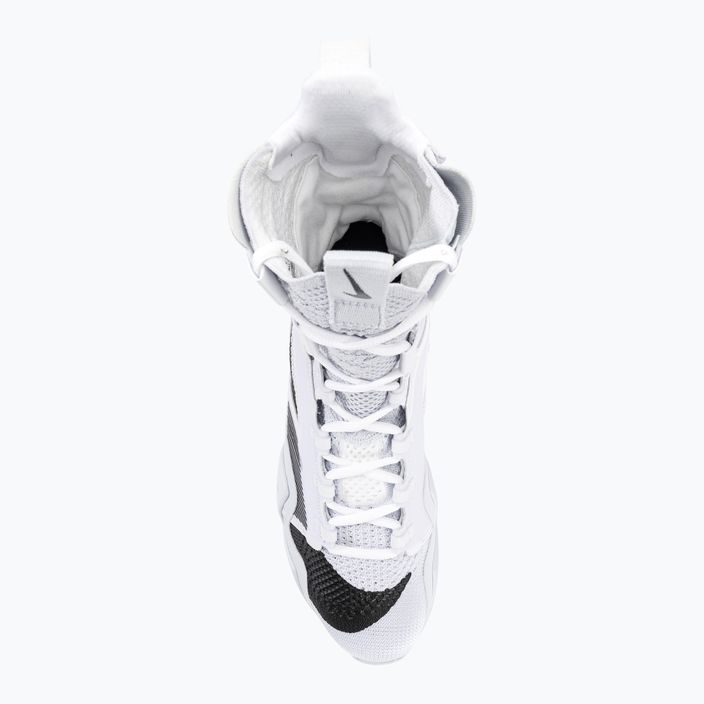 Nike Hyperko 2 λευκά/μαύρα/ποδοσφαιρικά γκρι παπούτσια πυγμαχίας 6