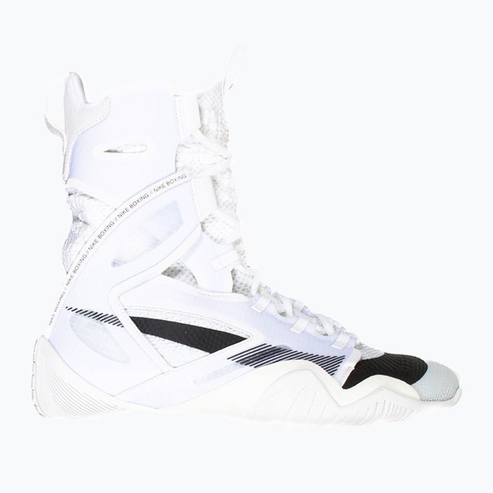Nike Hyperko 2 λευκά/μαύρα/ποδοσφαιρικά γκρι παπούτσια πυγμαχίας 7