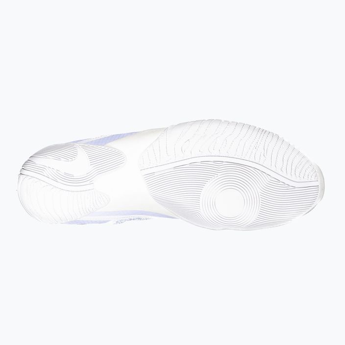 Nike Hyperko 2 λευκά/μαύρα/ποδοσφαιρικά γκρι παπούτσια πυγμαχίας 10