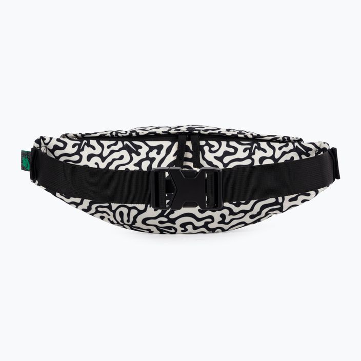 Τσαντάκι μέσης Nike Heritage Waistpack 3 l black/coconut milk/stadium green 3