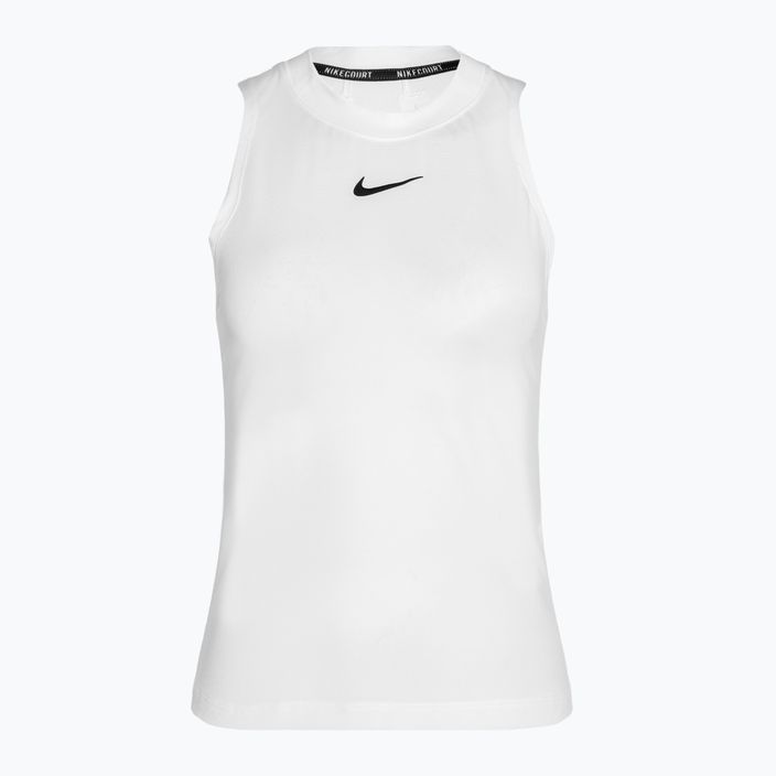 Γυναικεία μπλούζα για τένις Nike Court Dri-Fit Advantage Tank λευκό/μαύρο
