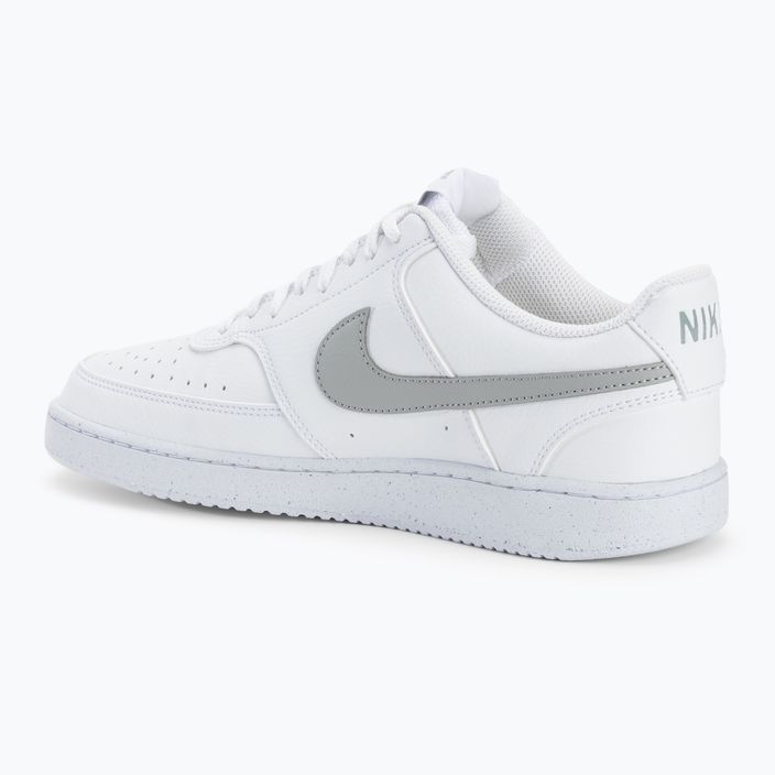 Ανδρικά παπούτσια Nike Court Vision Low Next Nature λευκά/γκρι γκρι καπνού 2