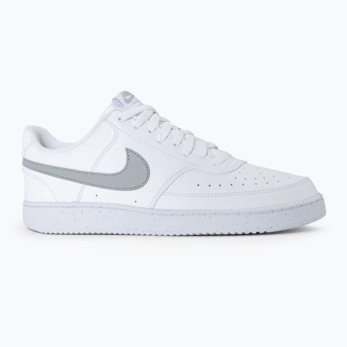 Ανδρικά παπούτσια Nike Court Vision Low Next Nature λευκά/γκρι γκρι καπνού 3