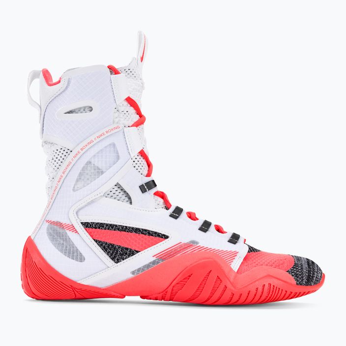 Nike Hyperko 2 λευκά/φωτεινά βυσσινί/μαύρα παπούτσια πυγμαχίας 2