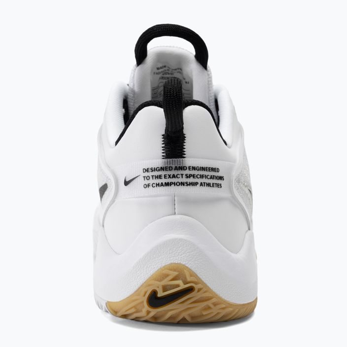 Nike Zoom Hyperace 3 παπούτσια βόλεϊ λευκό/μαύρο-φωτονική σκόνη 6