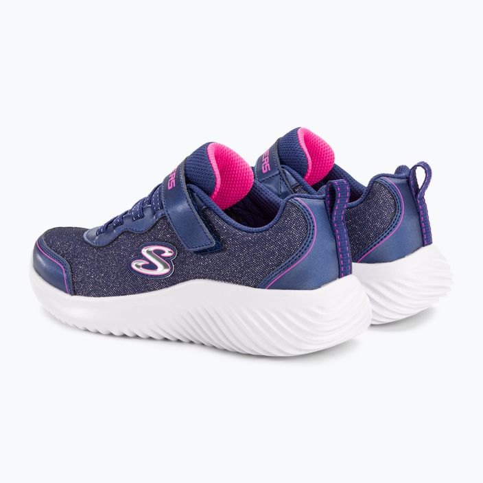 SKECHERS Bounder Girly Groove παιδικά παπούτσια προπόνησης navy 3